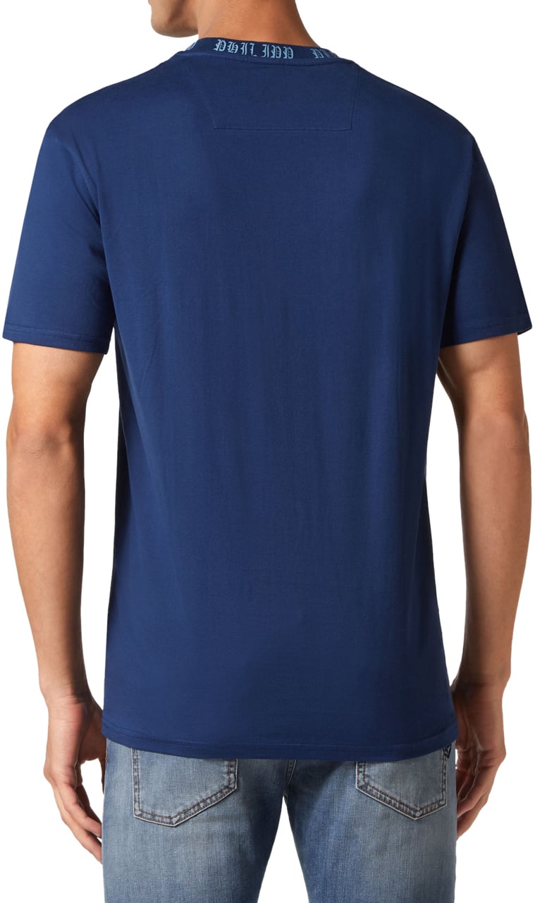 Philipp Plein T-shirt Blue Blauw