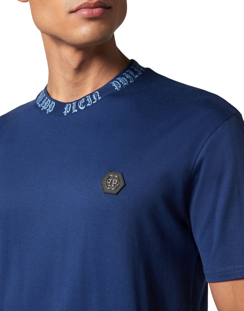 Philipp Plein T-shirt Blue Blauw