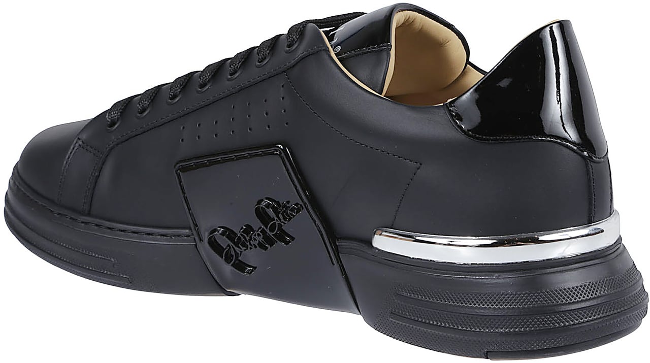 Philipp Plein Phantom Kicks Low Top Sneakers Black Zwart