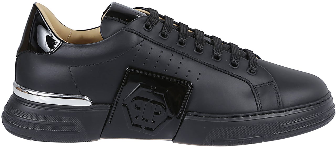 Philipp Plein Phantom Kicks Low Top Sneakers Black Zwart