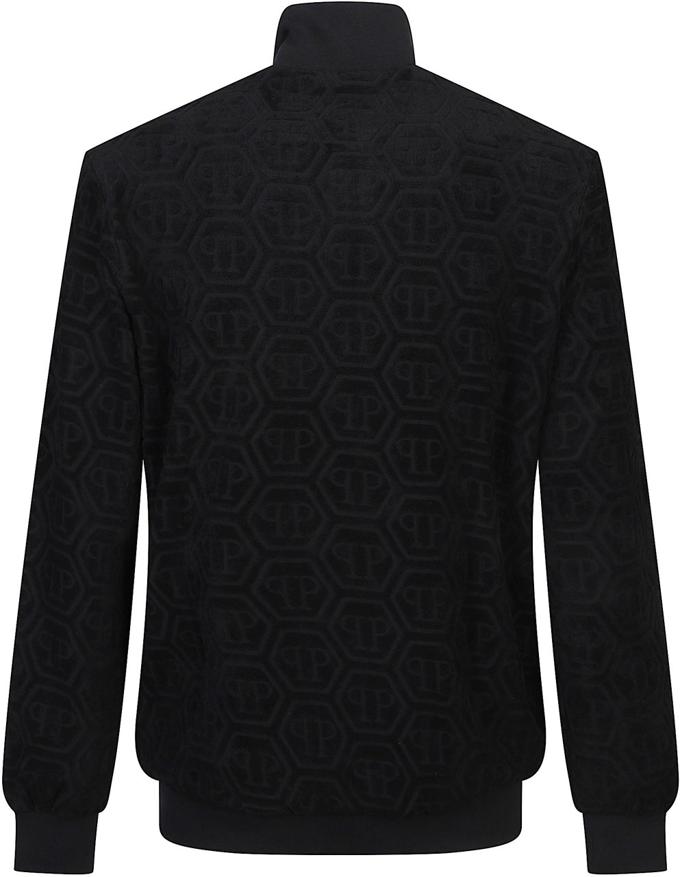 Philipp Plein Monogram Tracksuit Jacket Black Zwart
