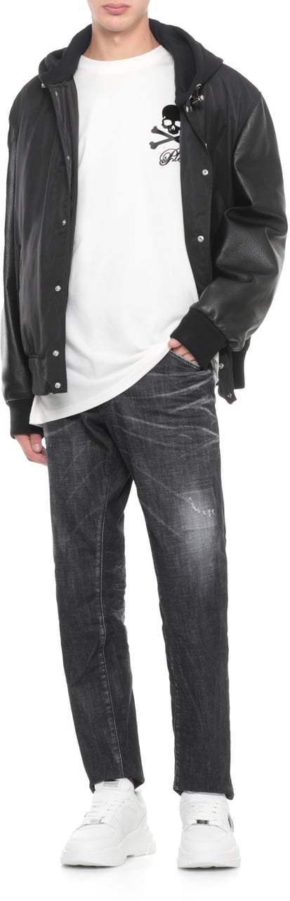 Philipp Plein Coats Black Zwart