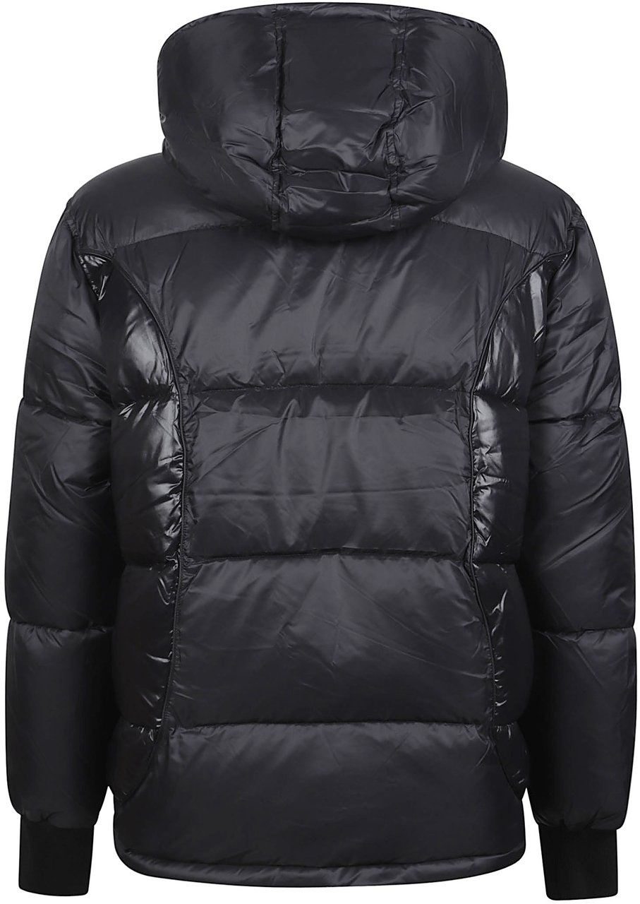 Philipp Plein Short Down Jacket Black Zwart