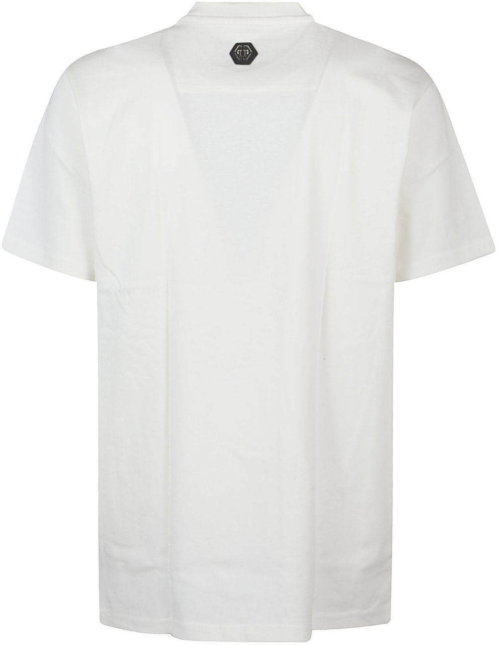 Philipp Plein Stripes T-shirt White Wit