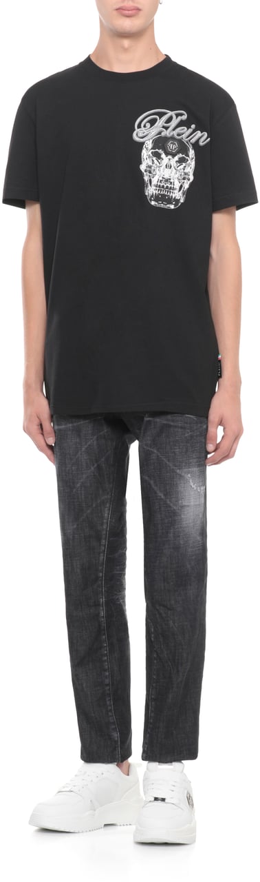 Philipp Plein T-Shirts And Polos Black Zwart