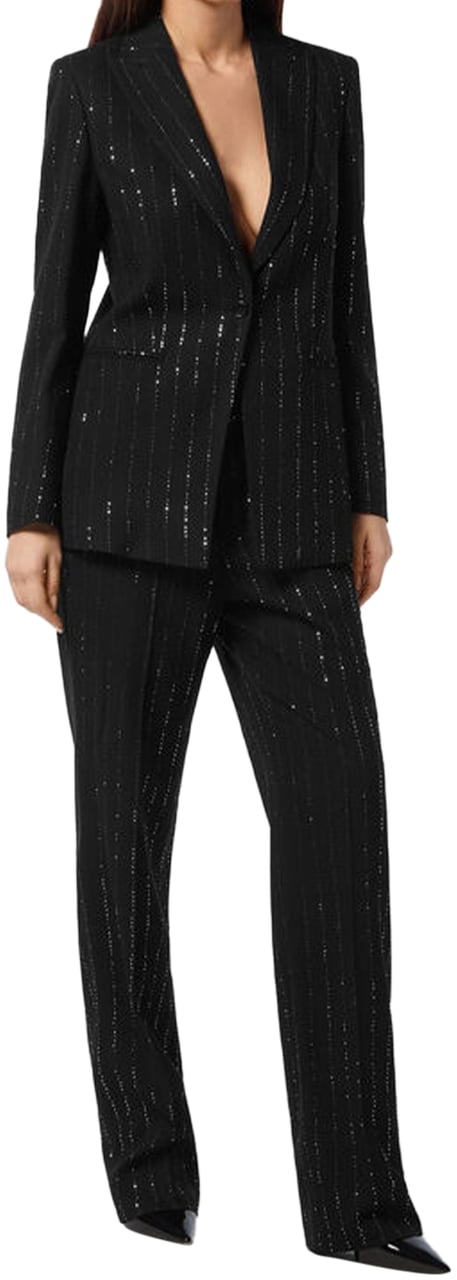Philipp Plein Blazers Black Zwart