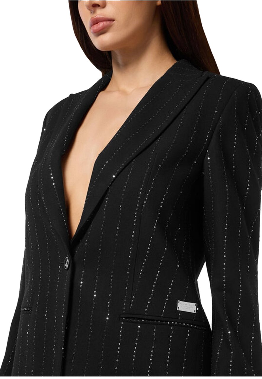 Philipp Plein Blazers Black Zwart