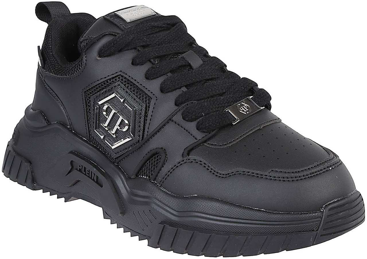 Philipp Plein Hexangon New Predator Sneakers Black Zwart