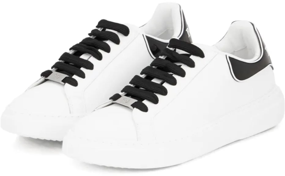 Philipp Plein Big Bang Runner Logo Sneakers Wit