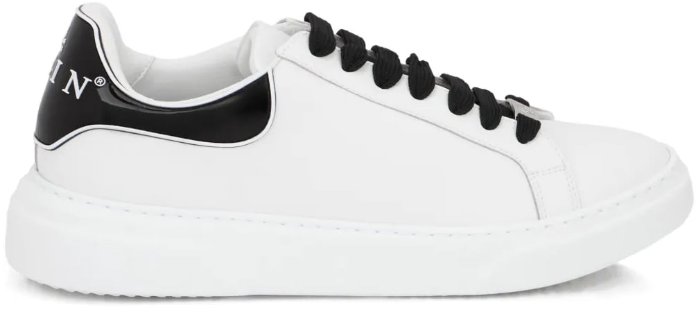 Philipp Plein Big Bang Runner Logo Sneakers Wit