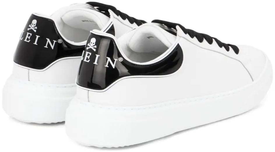 Philipp Plein Big Bang Runner Logo Sneakers Wit