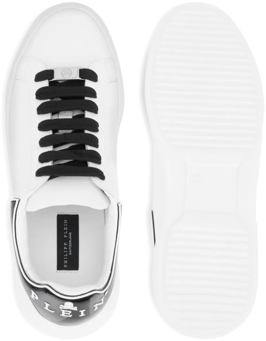 Philipp Plein Big Bang Runner Logo Sneakers Wit