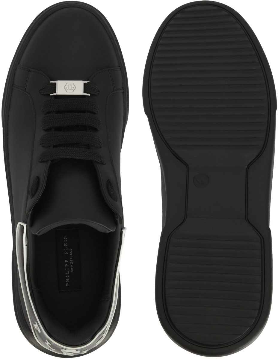 Philipp Plein Big Bang Runner Logo Sneakers Zwart