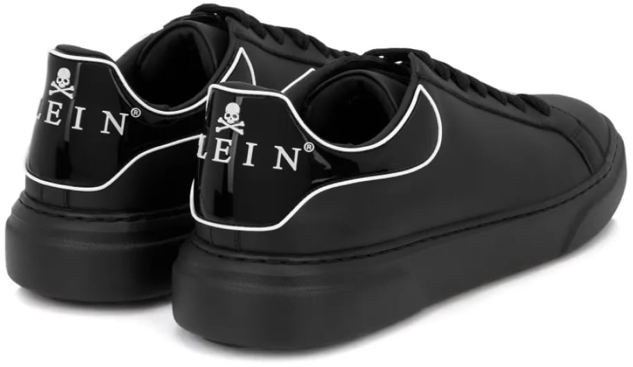 Philipp Plein Big Bang Runner Logo Sneakers Zwart