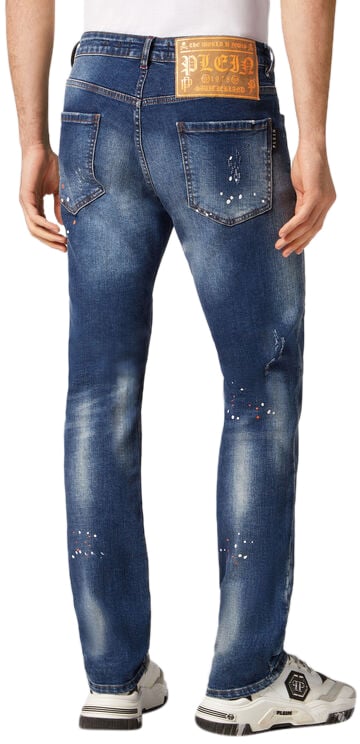 Philipp Plein Jeans Clockwork Orange Oranje