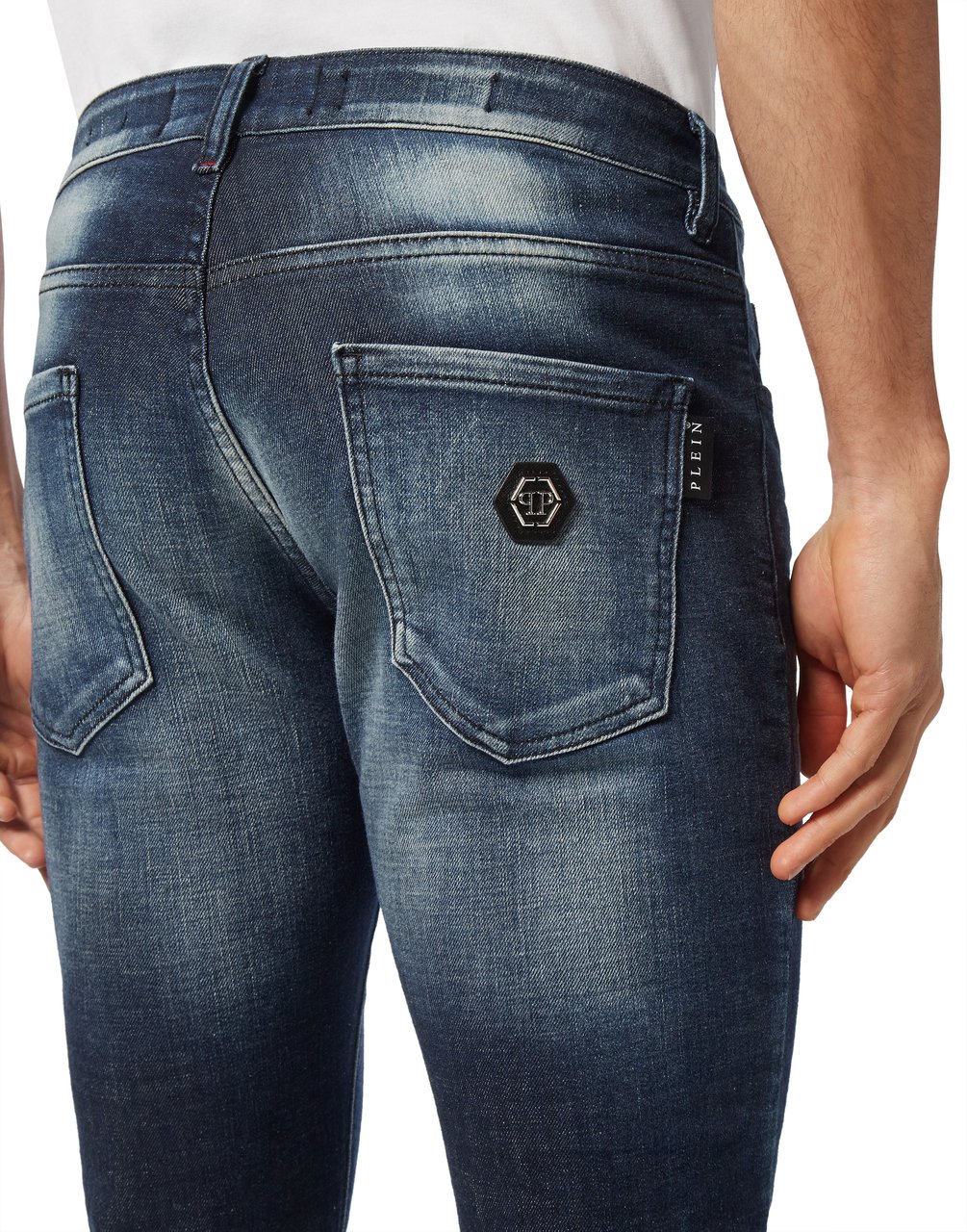 Philipp Plein Jeans Spider Gray Grijs