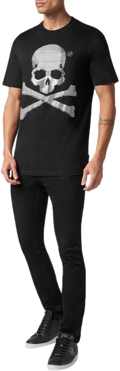Philipp Plein T-Shirts And Polos Black Zwart