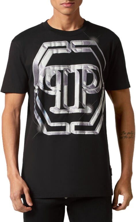 Philipp Plein T-Shirts And Polos Black Zwart