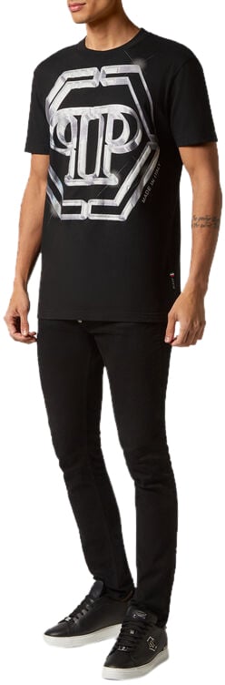 Philipp Plein T-Shirts And Polos Black Zwart