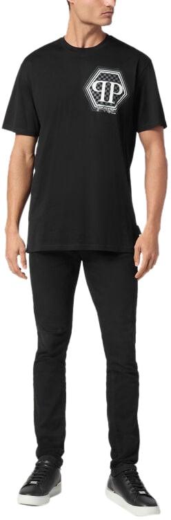 Philipp Plein T-Shirts And Polos Black Zwart