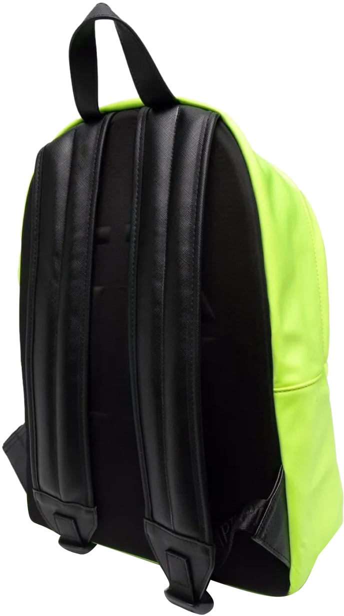 Philipp Plein Iconic Plein Logo Backpack Geel