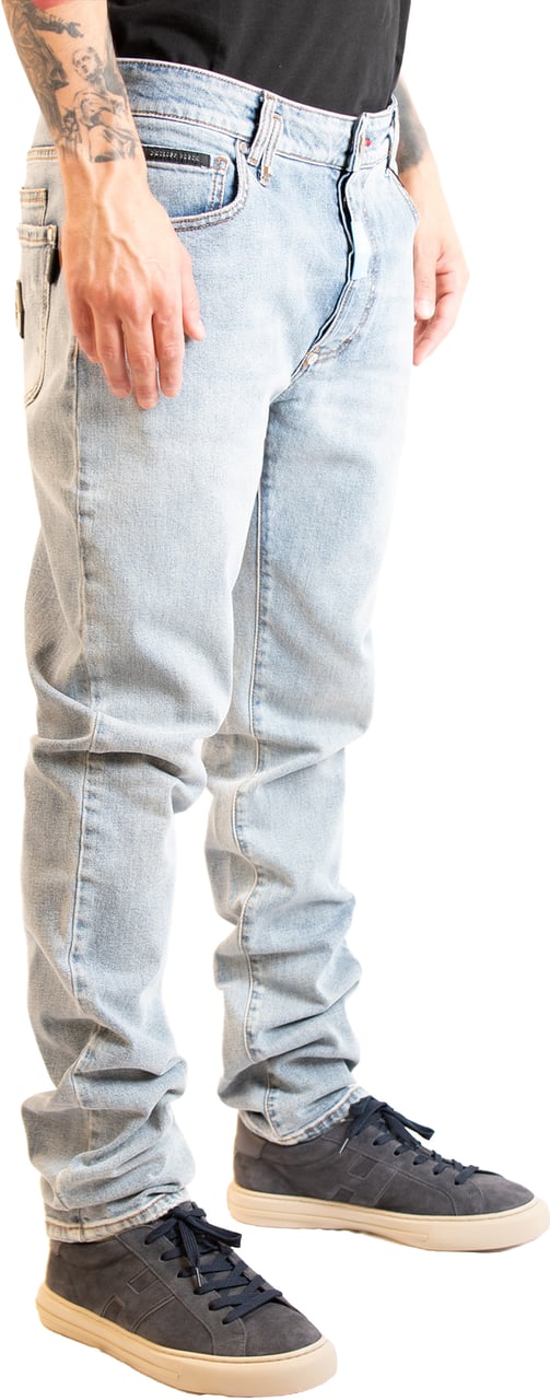 Philipp Plein Jeans Blue Blauw