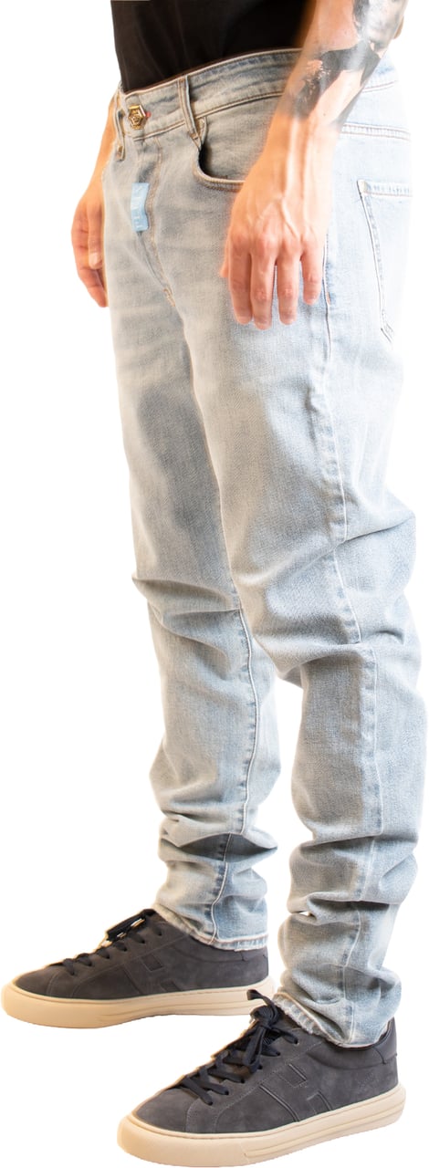 Philipp Plein Jeans Blue Blauw