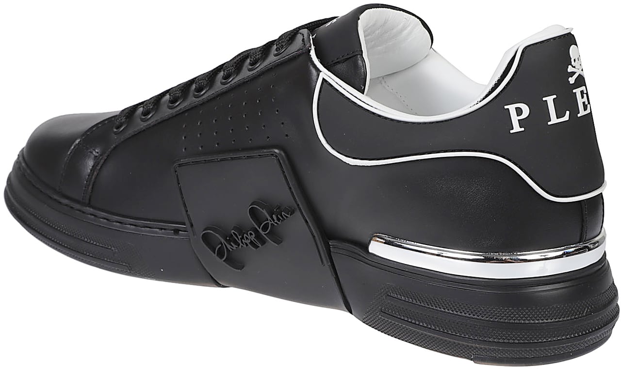 Philipp Plein Hexagon Low Top Sneakers Black Zwart