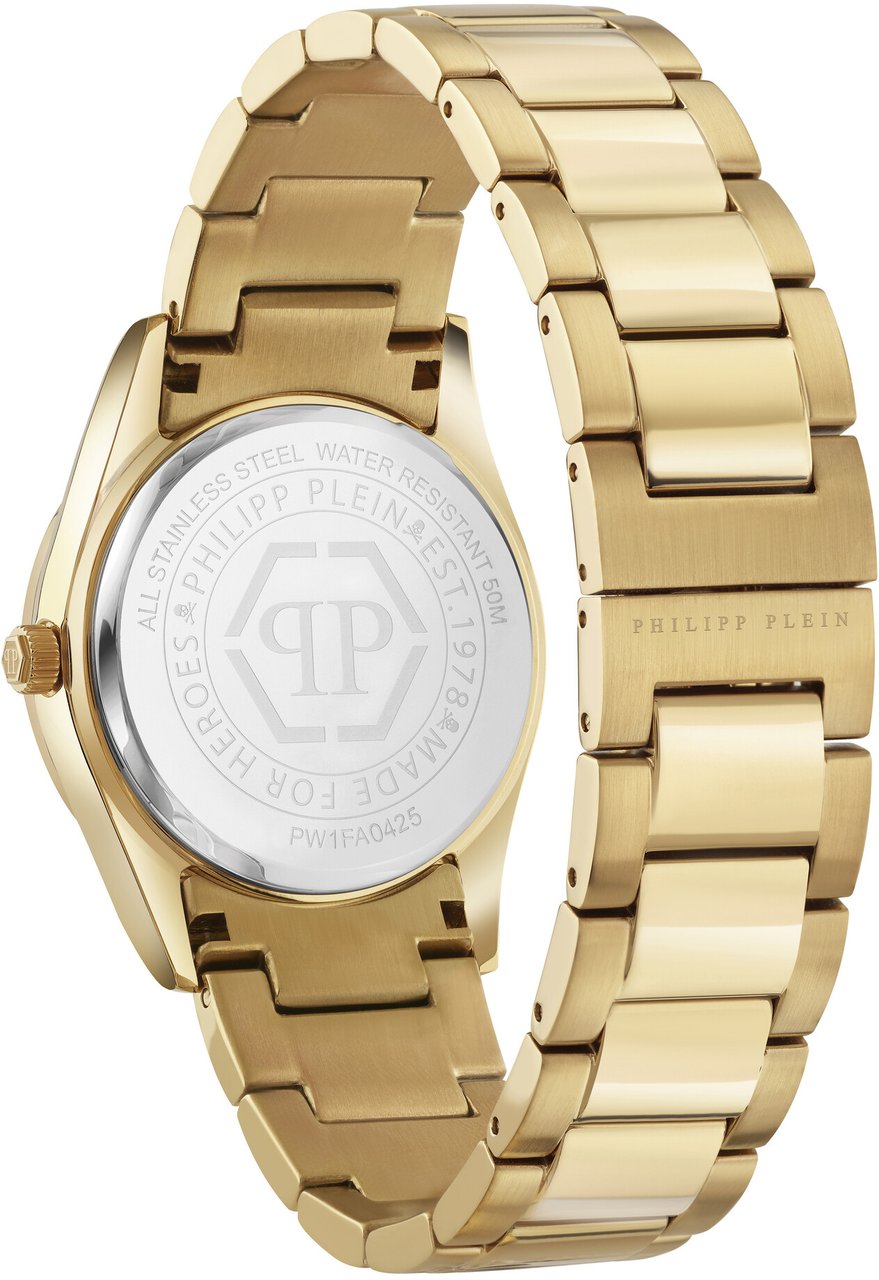 Philipp Plein PW1FA0425 Plein Icon Chain dameshorloge Goud