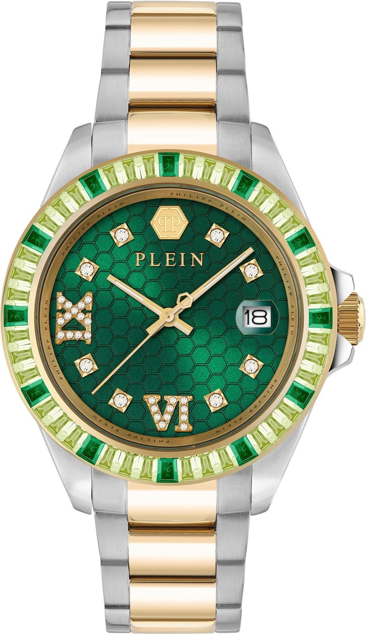 Philipp Plein PW2FA0225 Lady Empire dameshorloge Groen