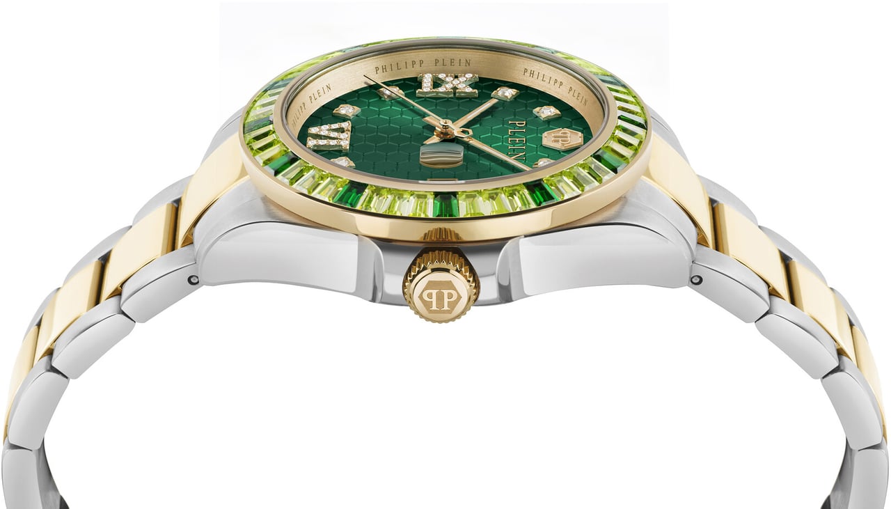 Philipp Plein PW2FA0225 Lady Empire dameshorloge Groen
