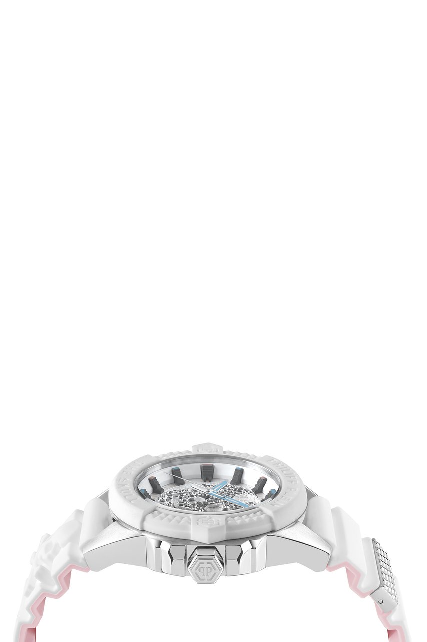 Philipp Plein PWAAA1521 The Skull horloge 44 mm Wit