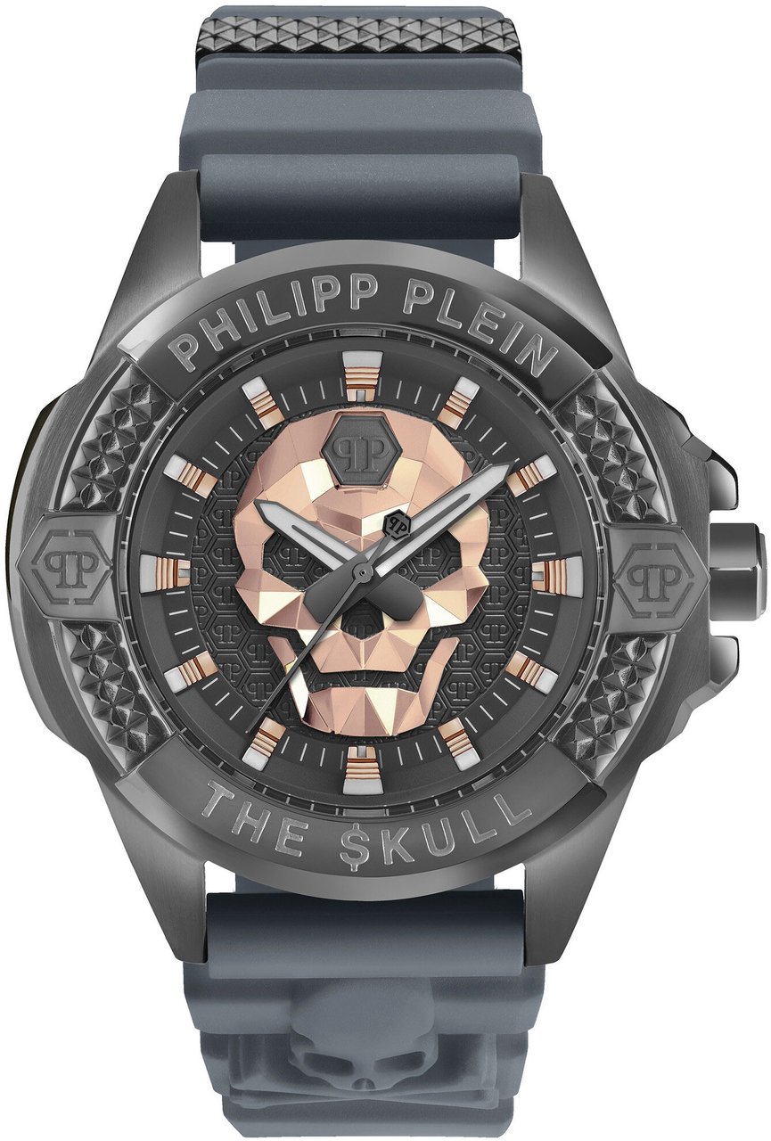 Philipp Plein PWAAA2324 The Skull horloge Grijs