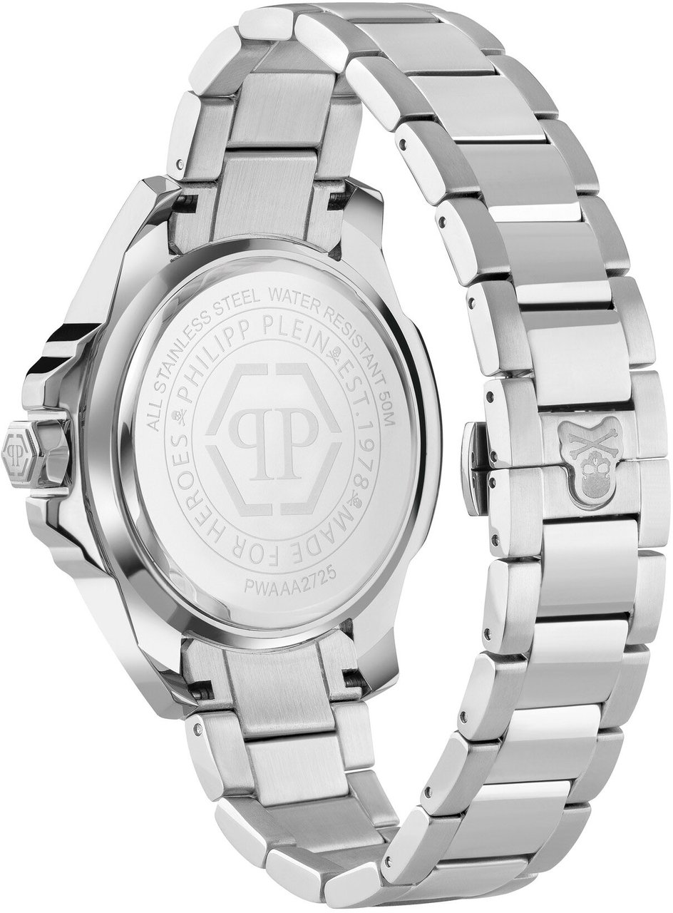 Philipp Plein PWAAA2725 The Skull horloge Zwart