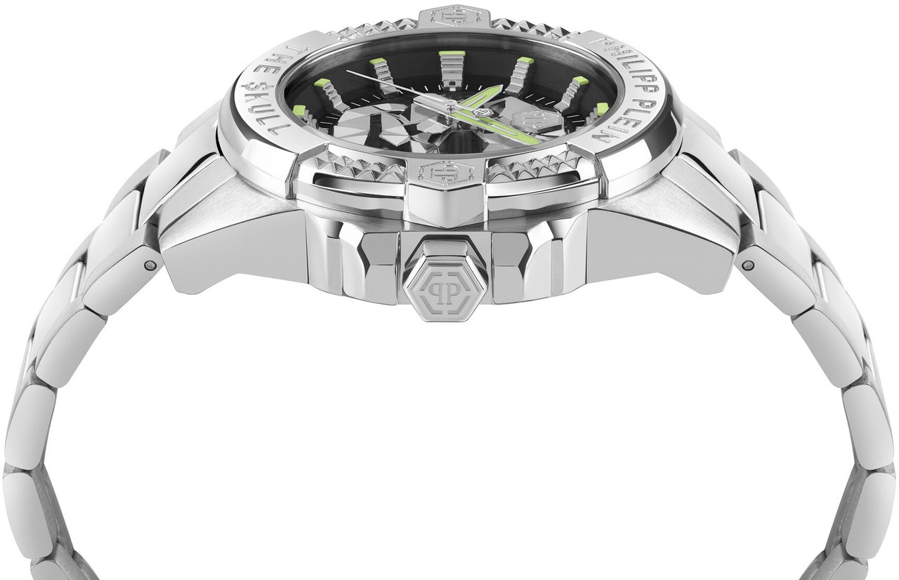 Philipp Plein PWAAA2725 The Skull horloge Zwart