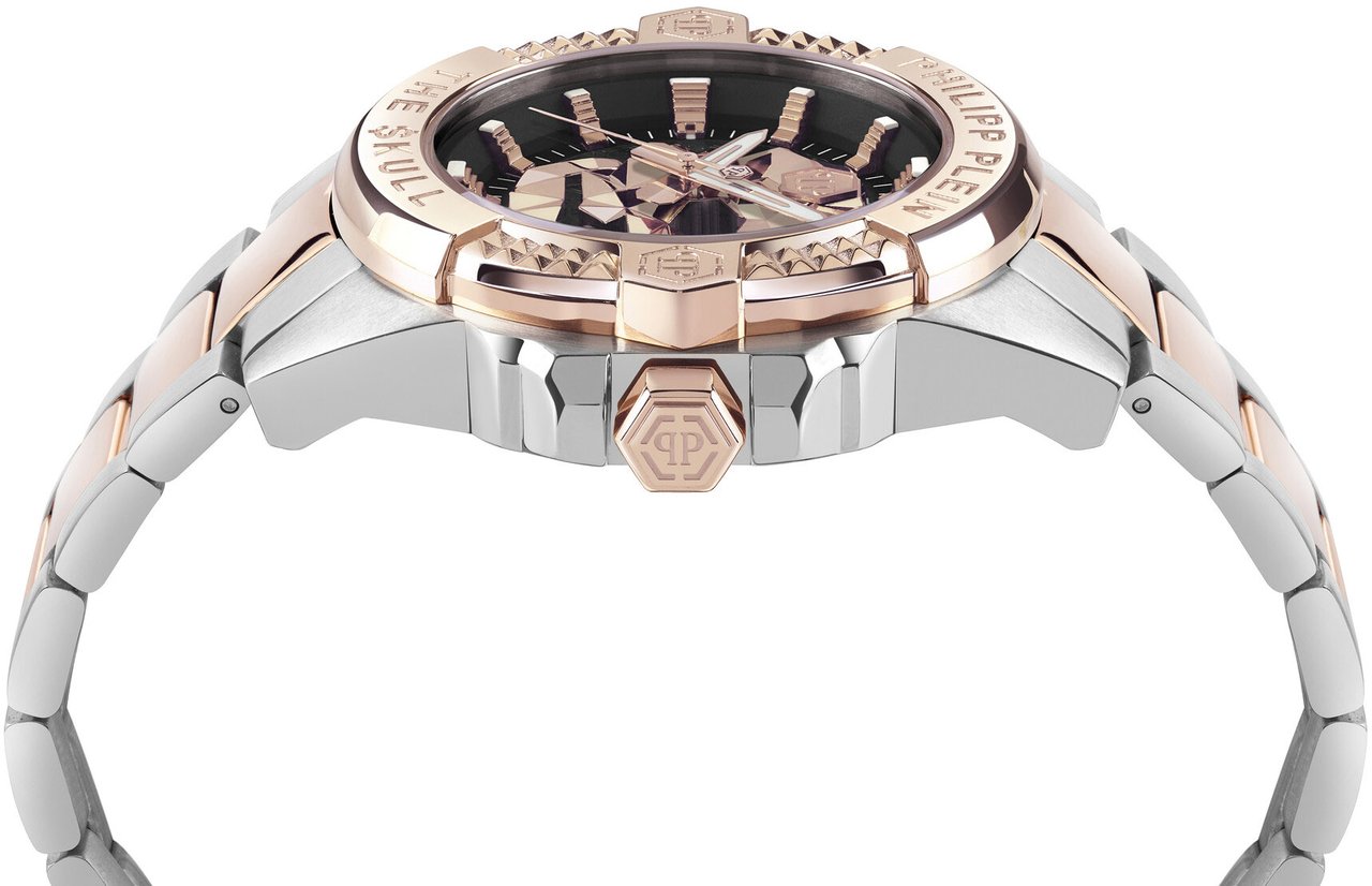 Philipp Plein PWAAA2925 The Skull horloge Zwart