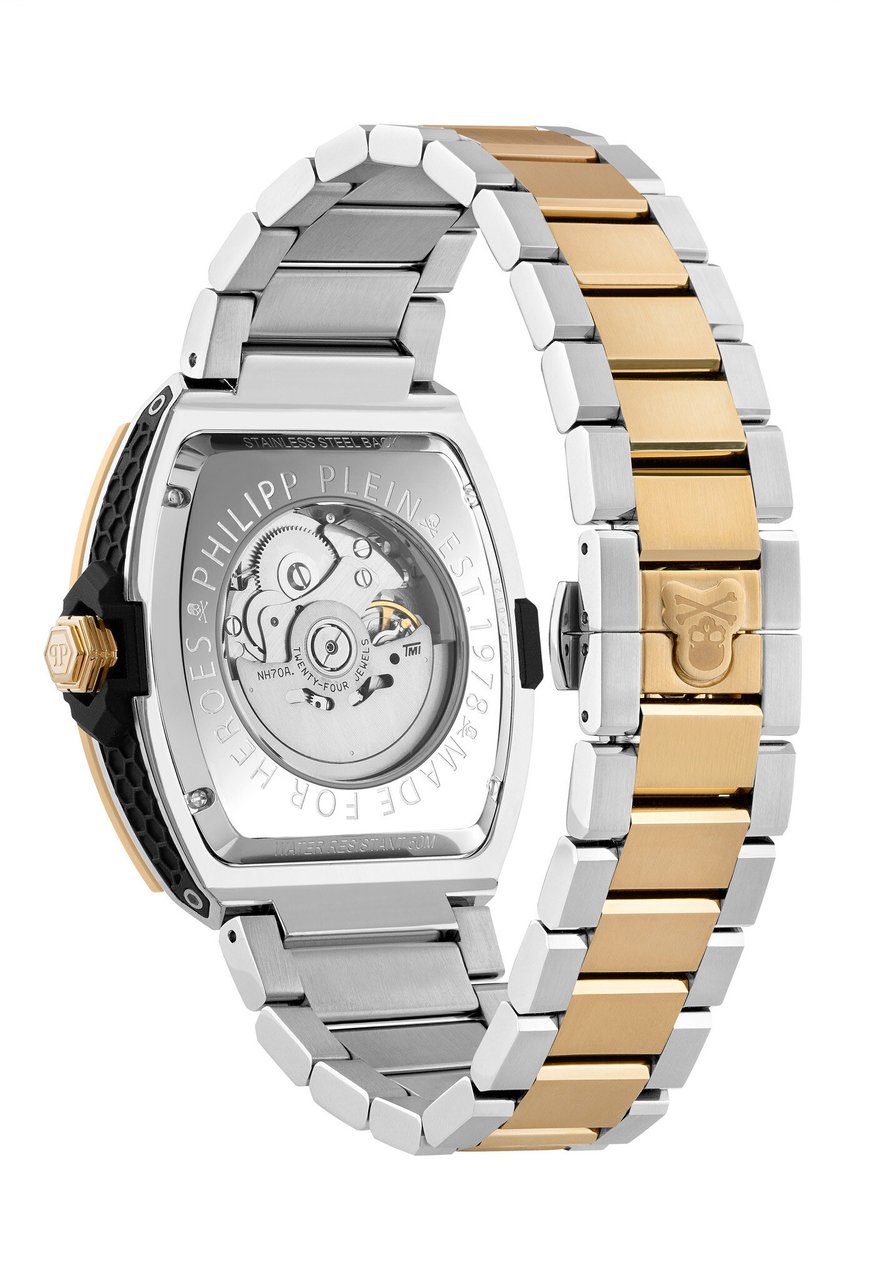 Philipp Plein PWJFA0525 The Skeleton 2.0 automatisch horloge Zilver