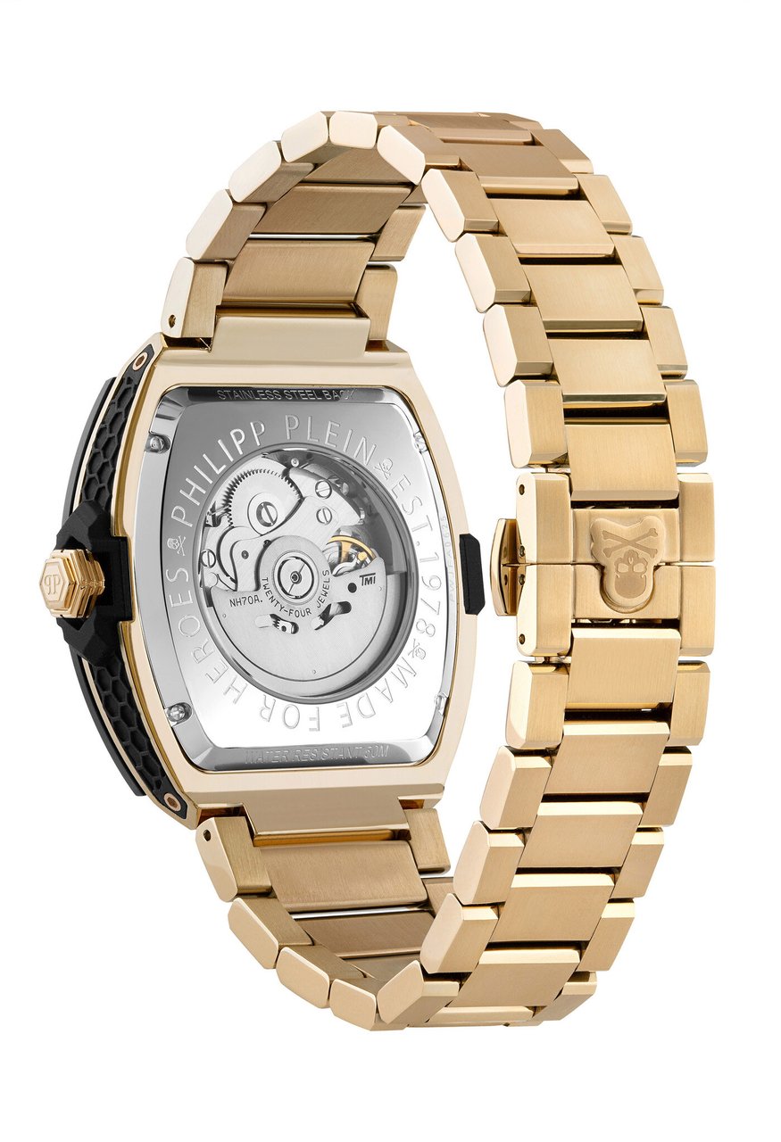 Philipp Plein PWJFA0625 The Skeleton 2.0 automatisch horloge Zwart