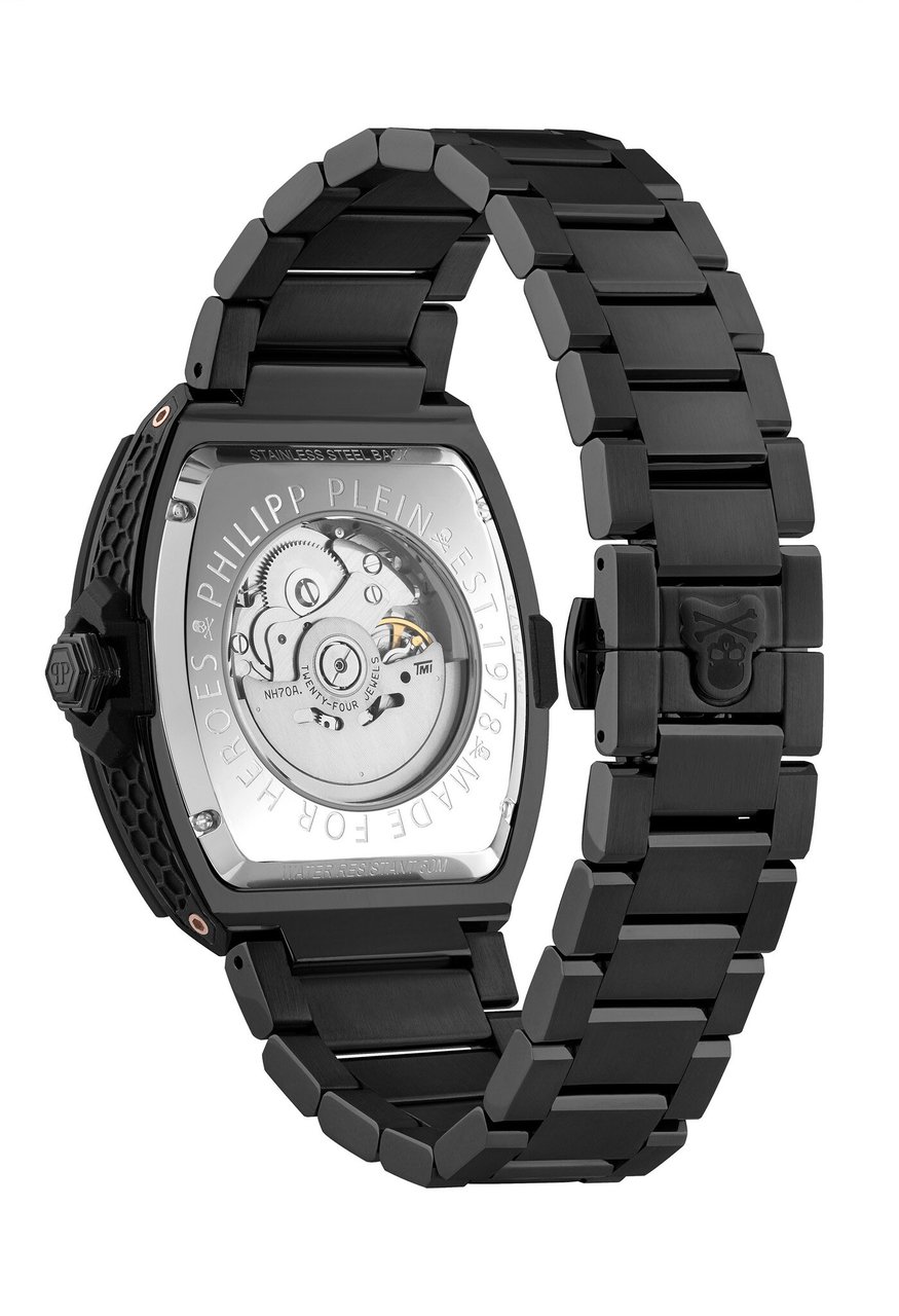 Philipp Plein PWJFA0725 The Skeleton 2.0 automatisch horloge Zwart