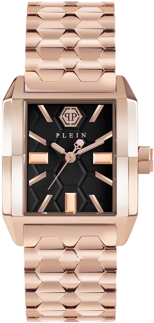 Philipp Plein PWMAA0822 Offshore Square dameshorloge 38 mm Zwart