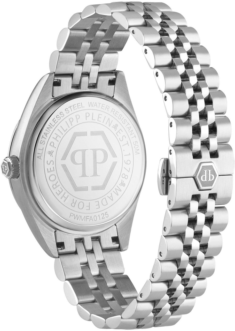 Philipp Plein PWMFA0125 Date Superlative Gent horloge Zwart