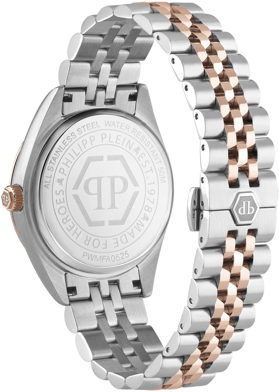 Philipp Plein PWMFA0625 Date Superlative Gent horloge Zwart