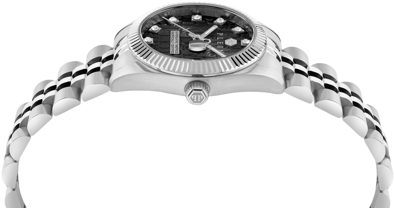 Philipp Plein PWNFA0125 Date Superlative dameshorloge Zwart
