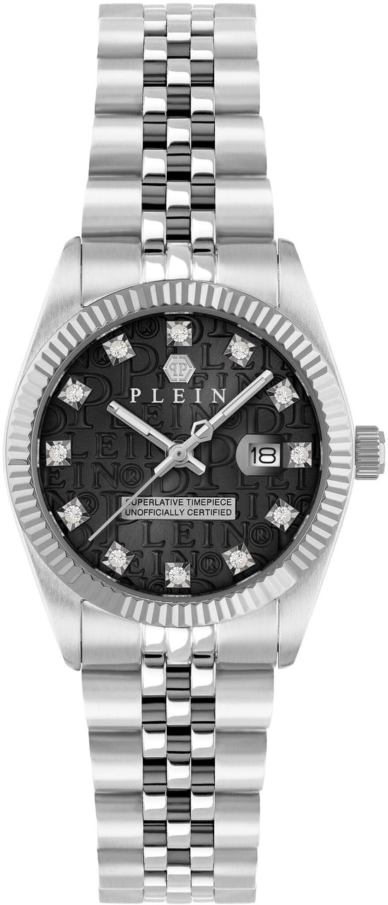 Philipp Plein PWNFA0125 Date Superlative dameshorloge Zwart