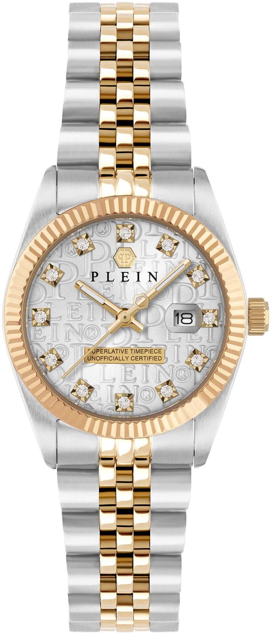 Philipp Plein PWNFA0425 Date Superlative dameshorloge Zilver