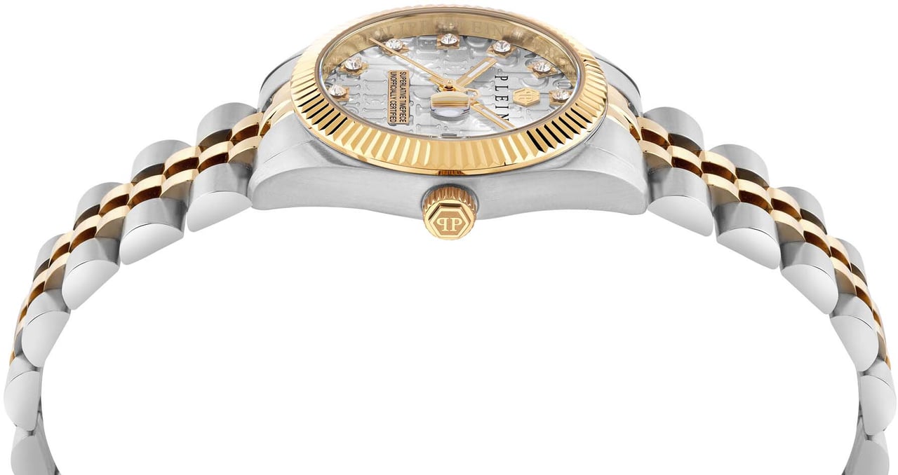 Philipp Plein PWNFA0425 Date Superlative dameshorloge Zilver