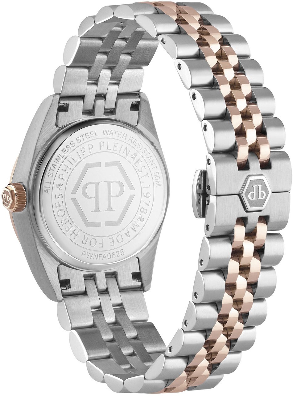 Philipp Plein PWNFA0625 Date Superlative dameshorloge Bruin