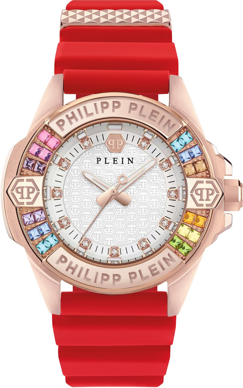 Philipp Plein PWOFA0325 Plein Majesty dameshorloge Wit