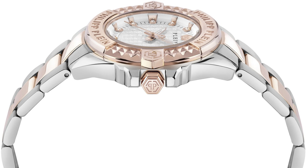 Philipp Plein PWOFA0525 Plein Majesty dameshorloge Wit