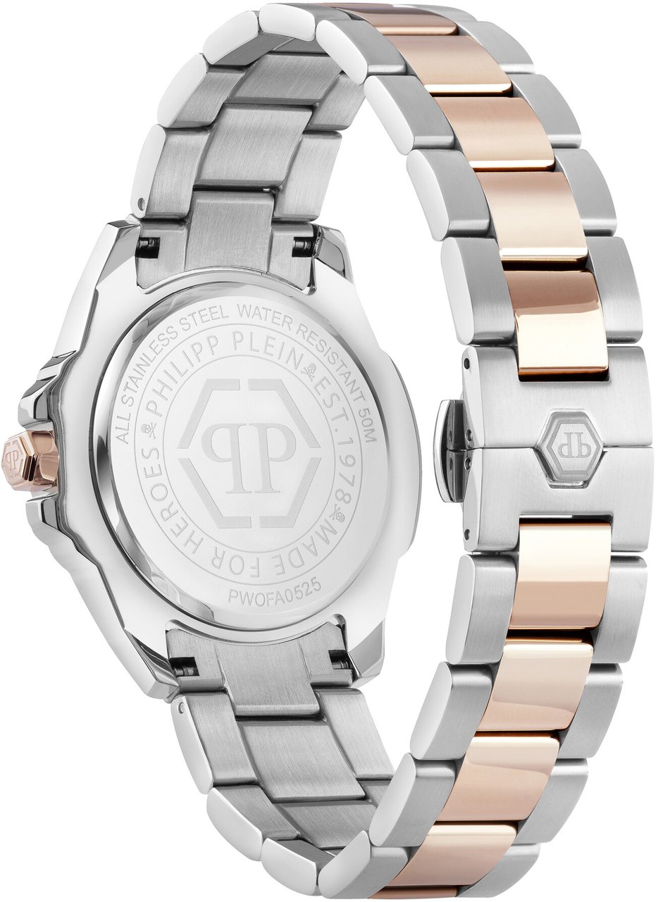 Philipp Plein PWOFA0525 Plein Majesty dameshorloge Wit